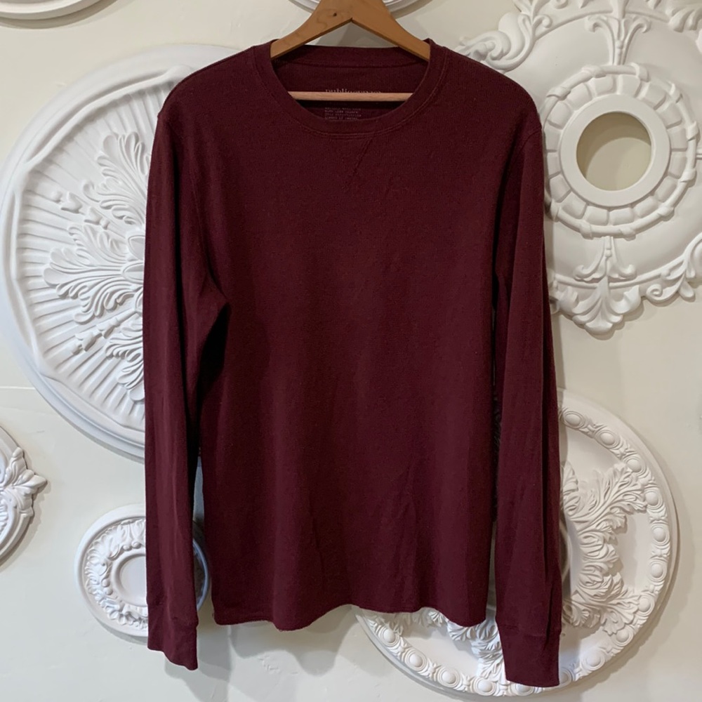 Mens thermal-style shirt